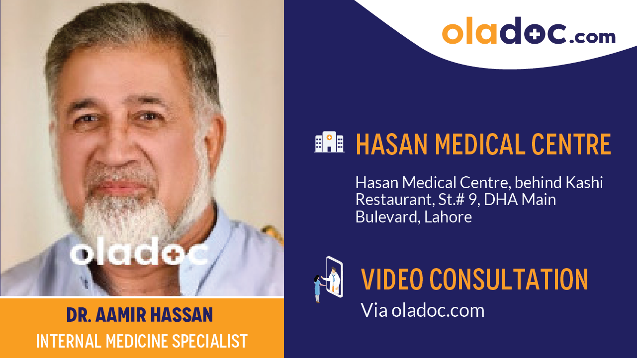 Practice locations of Dr.Aamir Hassan